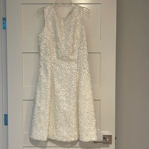 NWT white sequin dress